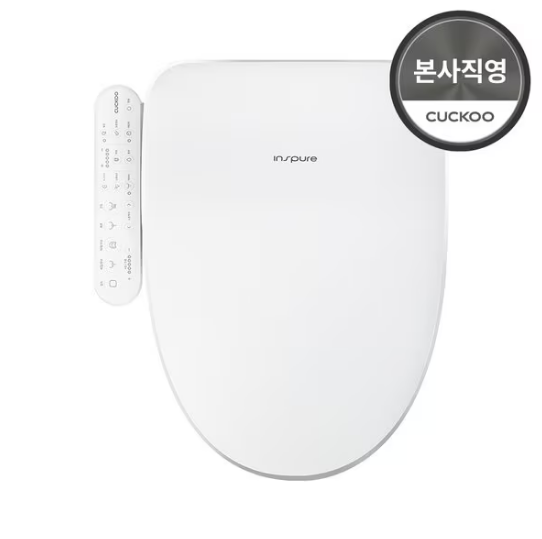 인스퓨어 도기&노즐 자동살균 IPX5 방수비데 CBT-KS1031W